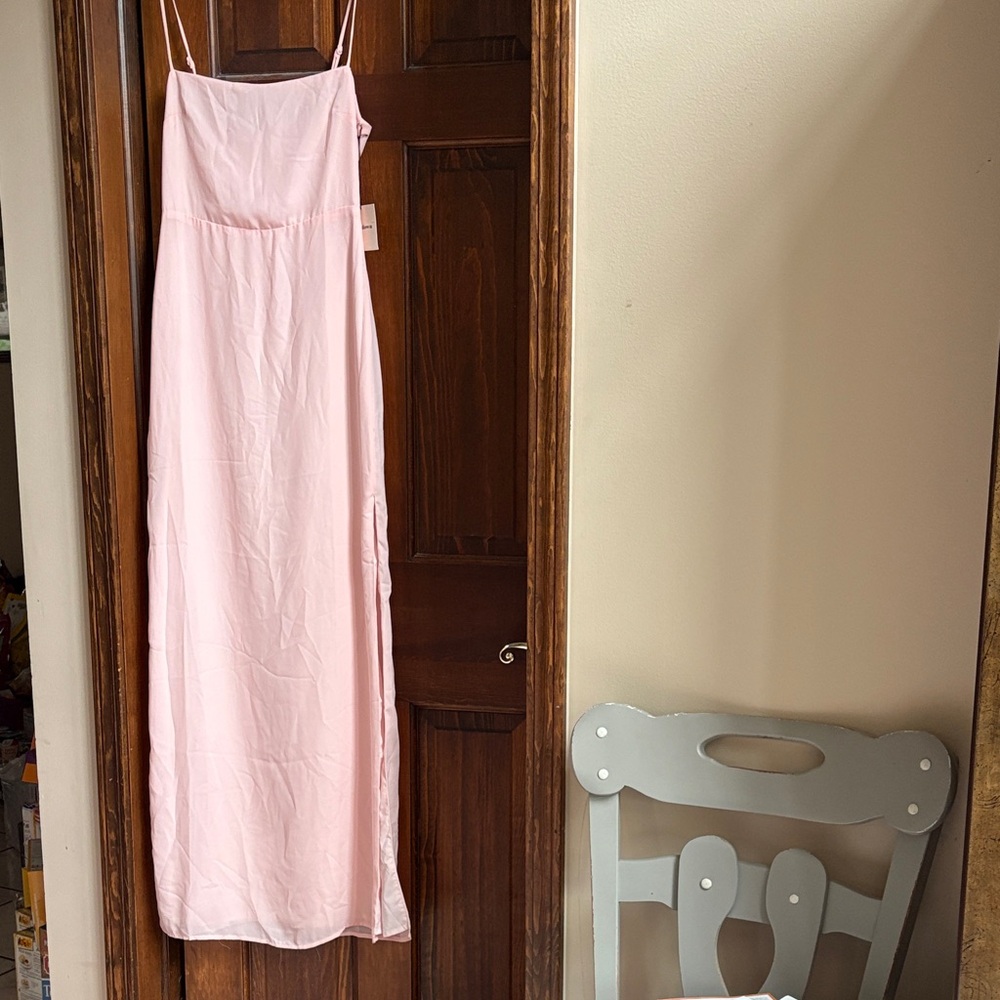 Superdown Blush Pink Maxi Dress NWT Small